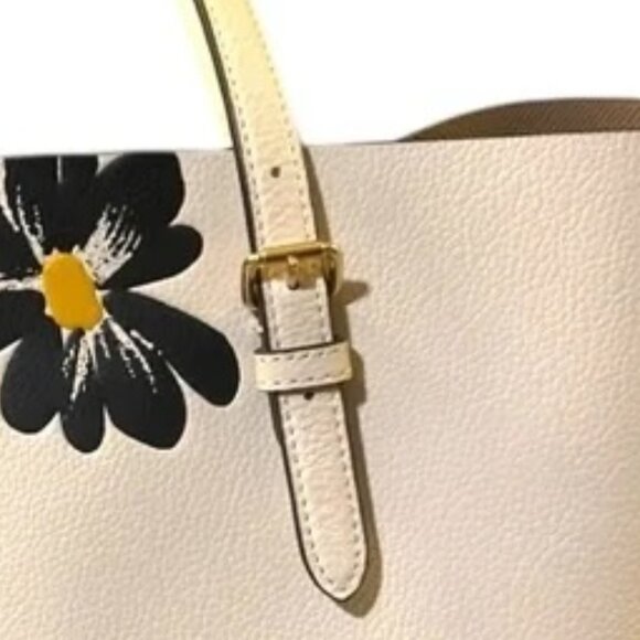 Coach Mollie Daisy Print Coated Canvas Tote - NWOT - Picture 3 of 8